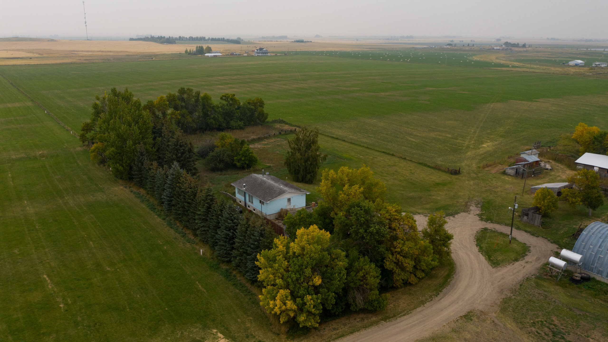 128 acres with full water rights on outskirts of Raymond